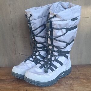 EUC Baffin Escalate X Grey Snow Boots, Women's sz 7 Waterproof Winter Boots